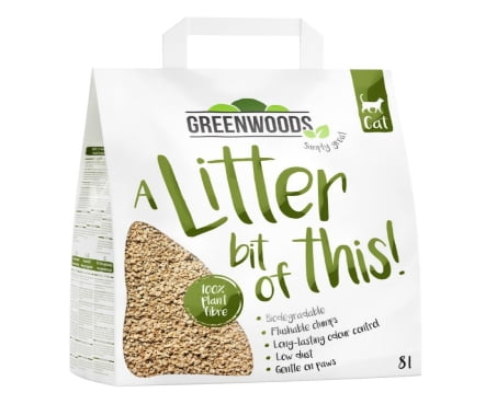 Greenwoord Plant Fibre Cat Litter